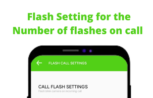 Flash on call , Flash Alert screenshot 2
