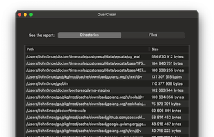 OverClean screenshot 1