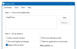 Hidden Start screenshot 1