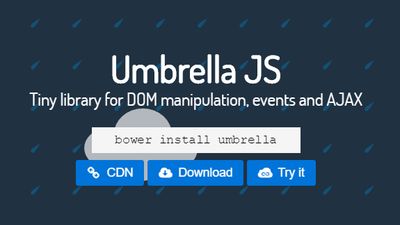 Umbrella JS screenshot 1