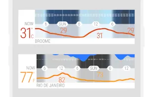 Glance Weather screenshot 1