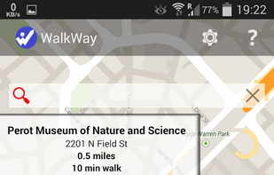 WalkWay Navi screenshot 1