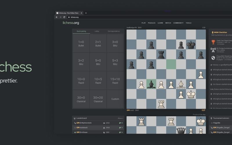 lichess • Free Online Chess – Apps no Google Play