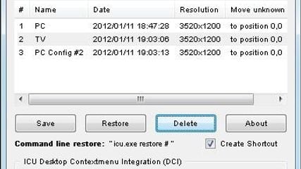 ICU - Icon Configuration Utility screenshot 1