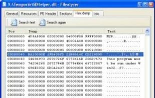 hex dump