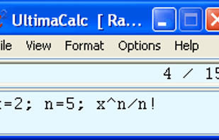 UltimaCalc screenshot 1