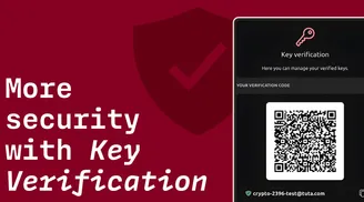 Tuta introduces user key verification to boost mailbox and calendar security image