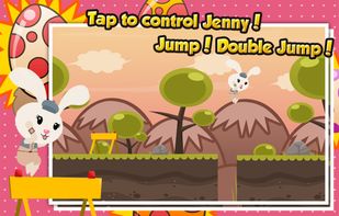 Jenny Rabbit - Egg Run screenshot 1