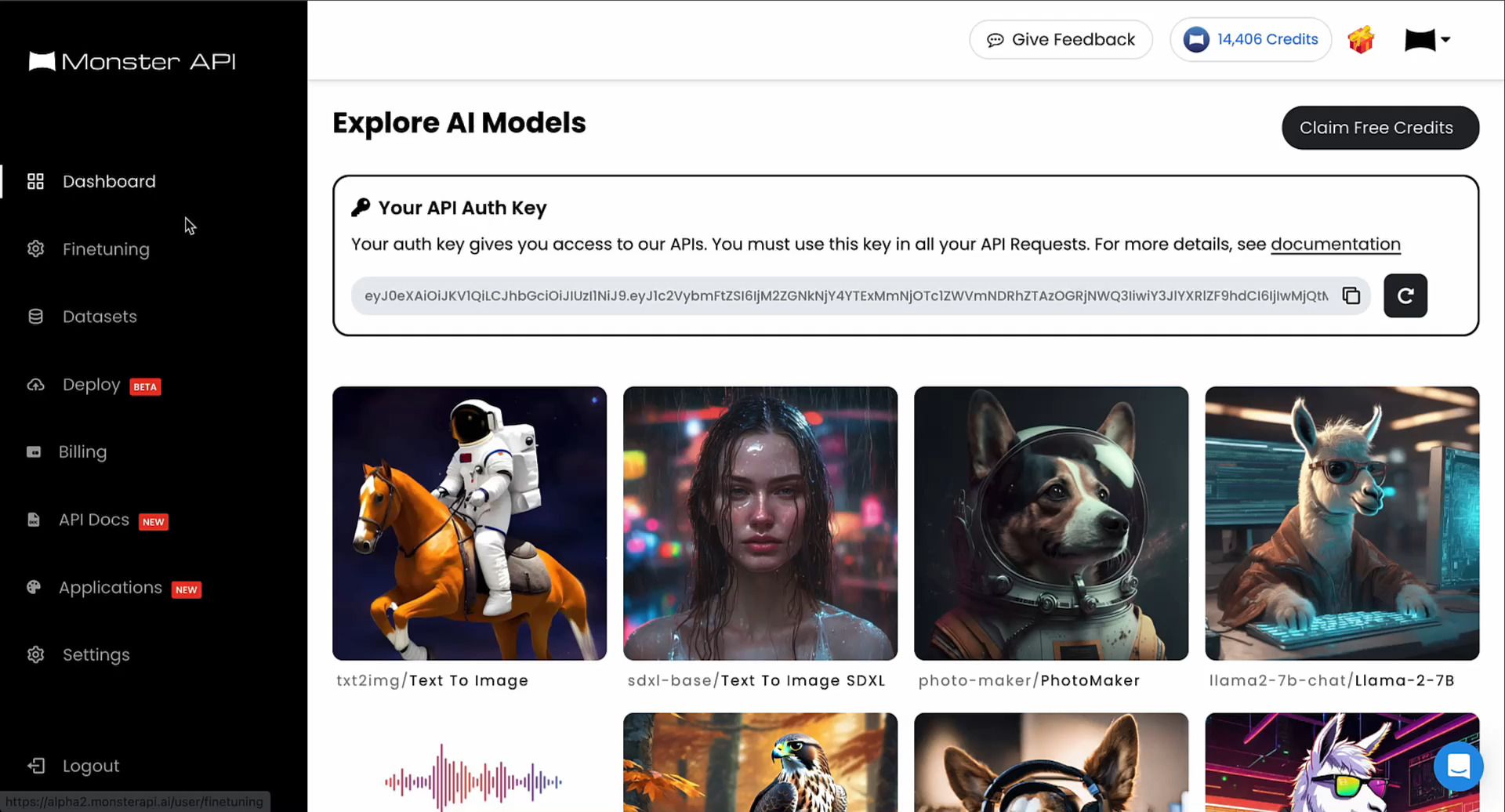 Monster API Alternatives: Top 1 Large Language Model (LLM) Tools