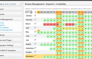 ApPHP Hotel Site screenshot 1