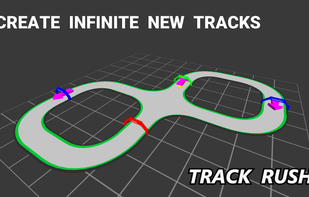 Track Rush Racer Racing - Create Infinite New Tracks