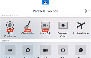 Parallels Toolbox screenshot 1