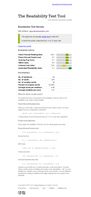The Readability Test Tool screenshot 2
