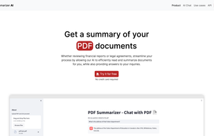 PDF Summarizer AI screenshot 1