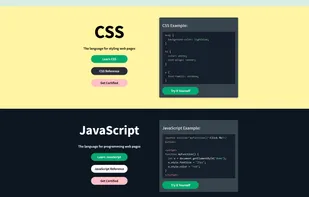 W3Schools screenshot 1