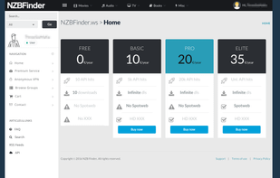 NZBFinder screenshot 2