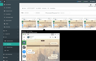 Capturing messengers and chats