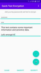 Encrypt text