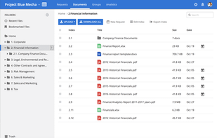 Dealroom M&A Software screenshot 1