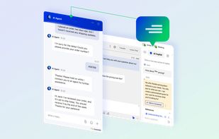 Comm100 Live Chat with AI Copilot