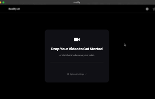 Step 1- Drag A Video