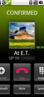 In call display