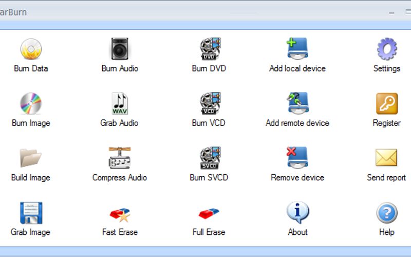 StarBurn Portable Download - A tool that allows to grab, burn and master  CD, DVD, Blu-Ray and HD-DVD