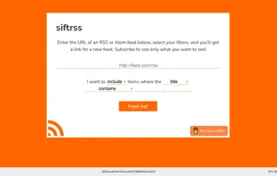 siftrss screenshot 1