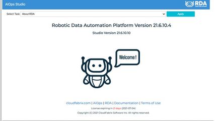 Robotic Data Automation (RDA) screenshot 1