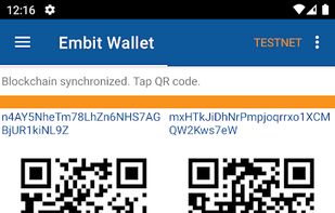 Embit Wallet screenshot 1