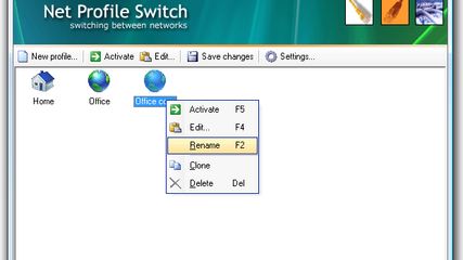 Net Profile Switch screenshot 1