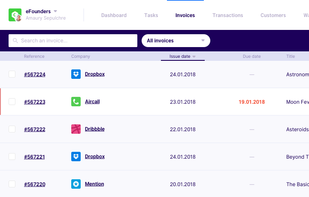 Upflow Outstanding Invoice Manager screenshot 2