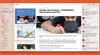 News Explorer 2.0 released with smart folders, article inspector, comments, notes and more image