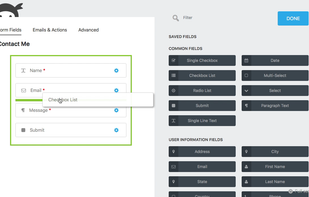 Ninja forms screenshot 1
