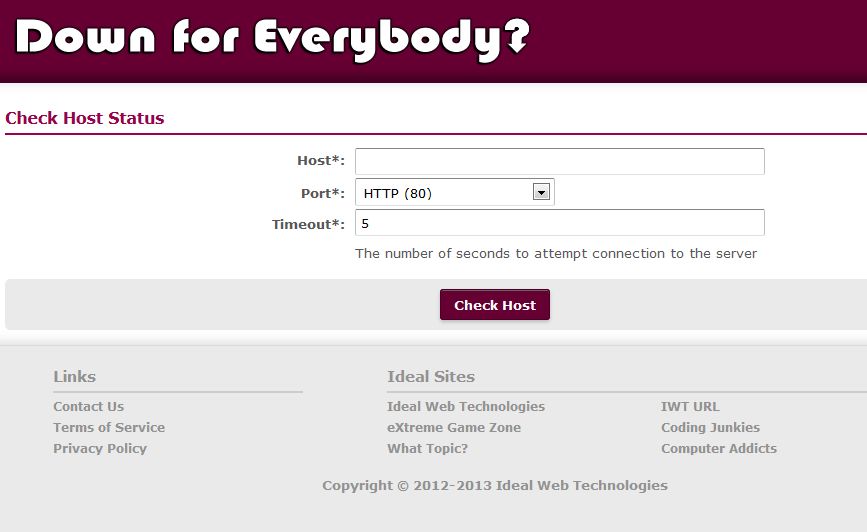 Down For Everybody? Alternatives Top 10 Uptime Monitor Services and