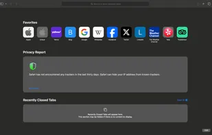 Safari Dark Theme on Mac