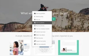 about.me screenshot 3