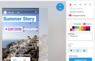 Instagram Story Editor
