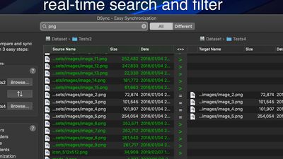 Realtime search and filtering
