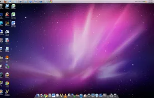 RocketDock on themed Windows 7