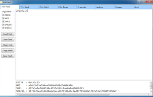 drdrHash screenshot 1