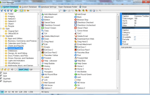 There are lots of icons to choose from!