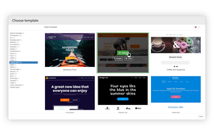 Liberation Site Builder screenshot 1