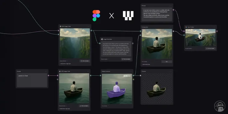 Figma acquires AI content platform Weavy, launching node-based image & video editing tool image