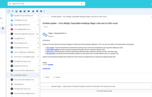 Sleek Email screenshot 1