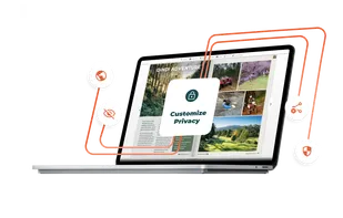 Privacy settings enable users to set a password and username for a flipbook or use IP-Whitelisting to make it private