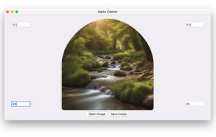 Just import, set the radius per corner and export.
