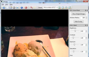 Relight's main window