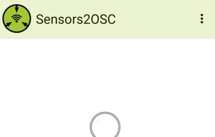 Sensors2OSC screenshot 1
