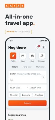 KAYAK screenshot 1